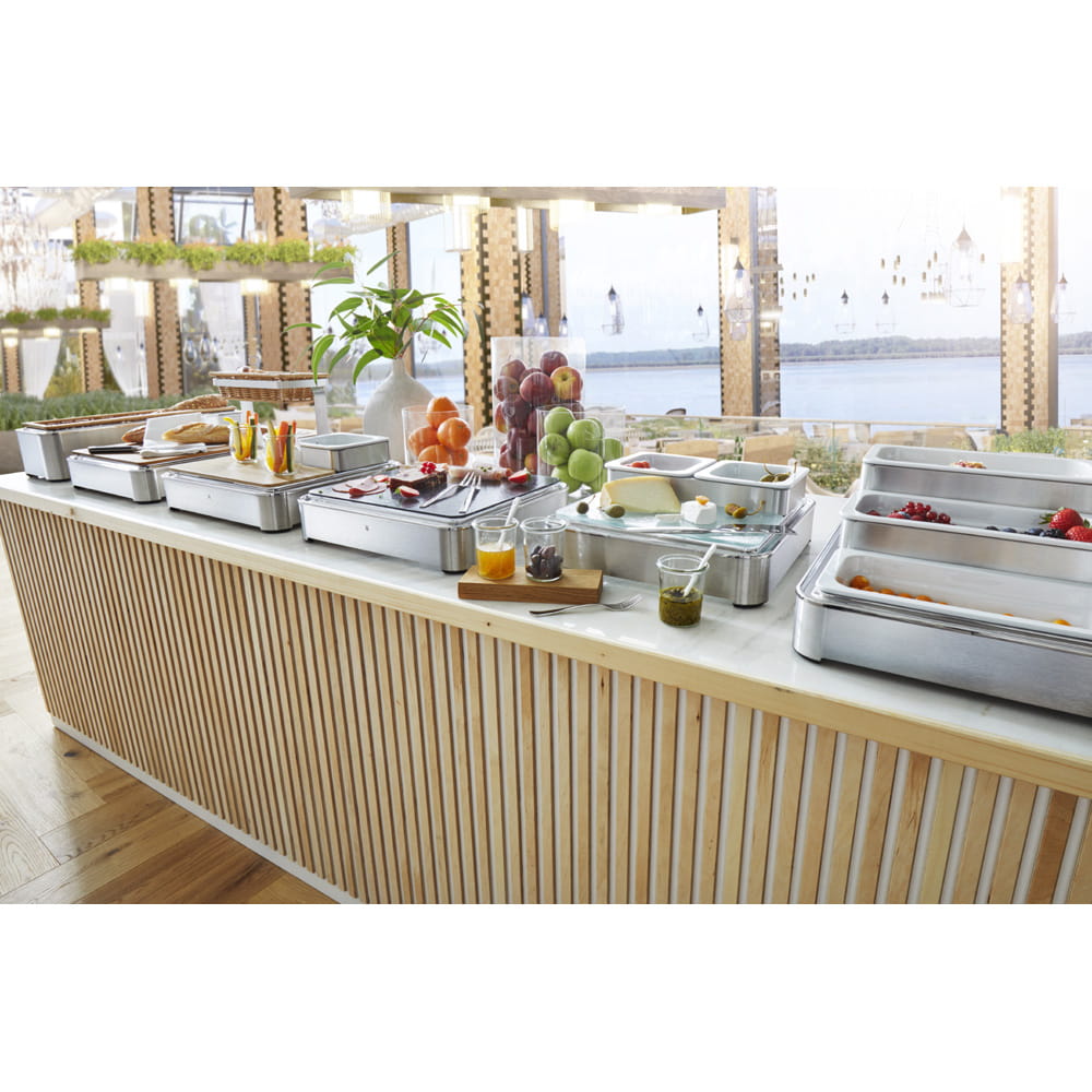 Буфетная система Quadro Buffet WMF из 2 модулей для подачи хлеба