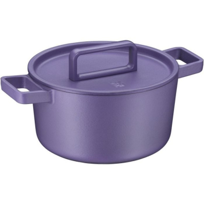 Жаровня FLAVOUR Cast Iron фиолетовая 24 см