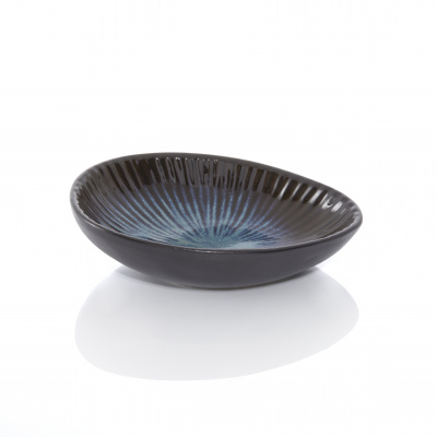 Овальная чаша для соусов DEEP OCEAN, голубая,12x8,7 см